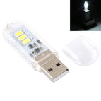 3W 3LEDs 5V 80LM White Light