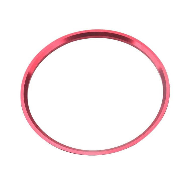 Mercedes-Benz Car Air Outlet Decorative Ring Set (5-Pack) single red 68mm powder-coated vent trim ring for Mercedes interior