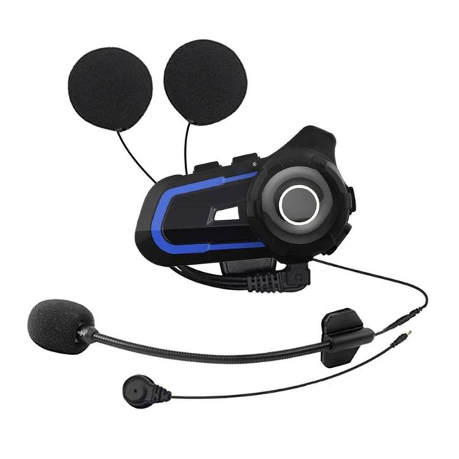 WUPP Motorcycle Bluetooth Headset For Hands Free Riding with Bluetooth 5.1, noise reduction, mic and speakers