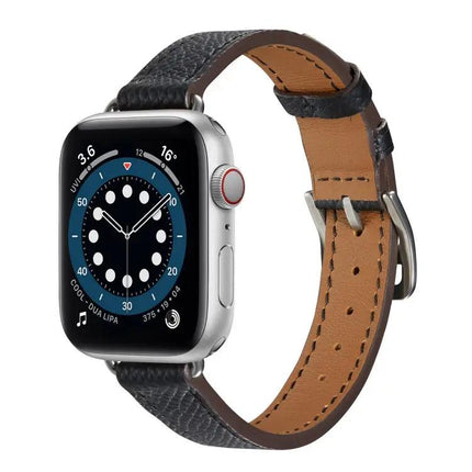 Leather Strap Watch Band For Apple Watch 38/40/41/42/44/45mm
