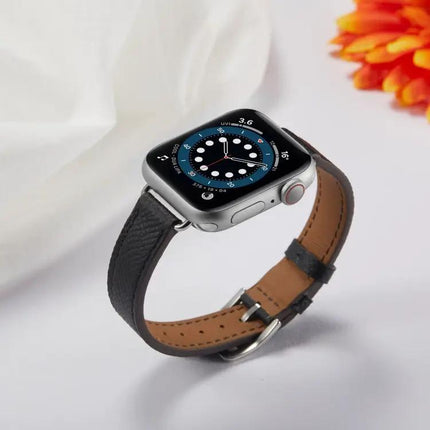Leather Strap Watch Band For Apple Watch 38/40/41/42/44/45mm