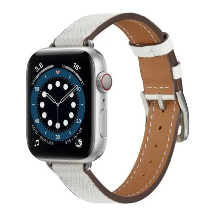 Leather Strap Watch Band For Apple Watch 38/40/41/42/44/45mm