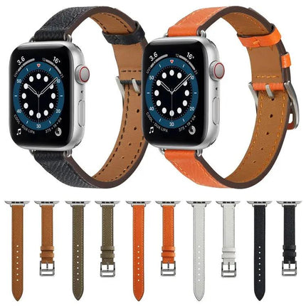 Leather Strap Watch Band For Apple Watch 38/40/41/42/44/45mm