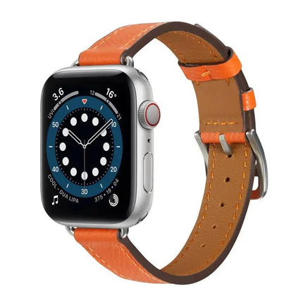Leather Strap Watch Band For Apple Watch 38/40/41/42/44/45mm