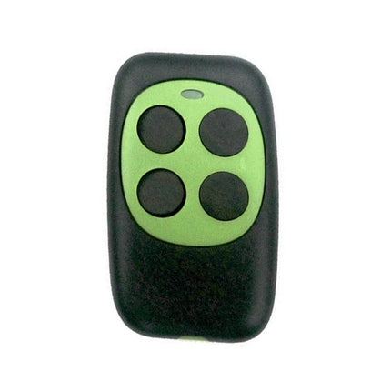Universal Multi-Function Remote Control for Car Access - 4-button black and green fob with 100m range, 286-868MHz wireless remote