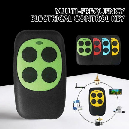 Universal Multi-Function Remote Control for Car Access - 4-Button Multi-Frequency Remote (286-868MHz) for Garage Gates and Security