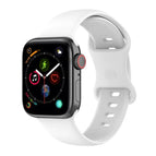 7 45mm / 6 & SE & 5 & 4 44mm / 3 & 2 & 1 42mm, Size: Large Size / White