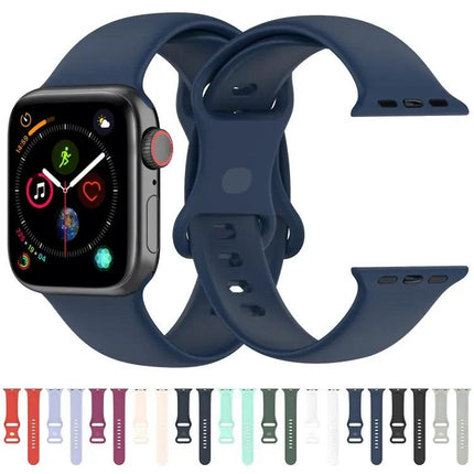 Large Silicone Watch Band Compatible With Apple Watch