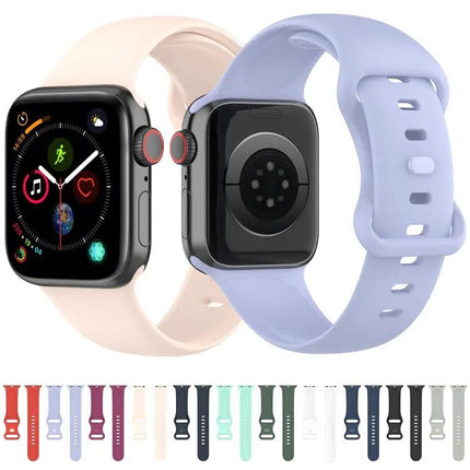 Large Silicone Watch Band Compatible With Apple Watch
