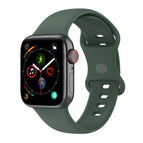 7 45mm / 6 & SE & 5 & 4 44mm / 3 & 2 & 1 42mm, Size: Small Code / Dark Green