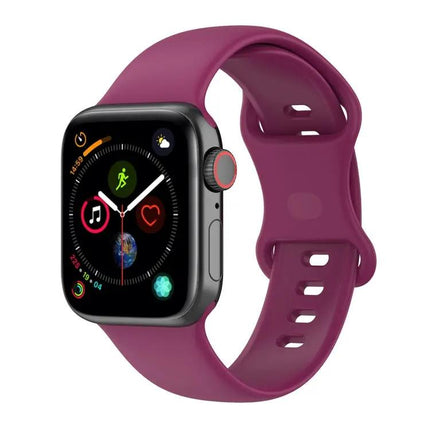 Silicone Watch Band For Apple Watch 38/40/41/42/44/45mm