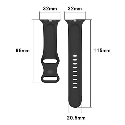 Silicone Watch Band For Apple Watch 38/40/41/42/44/45mm
