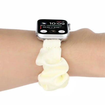 Scarf Hair Tie Replacement Band For Apple Watch 38-45mm