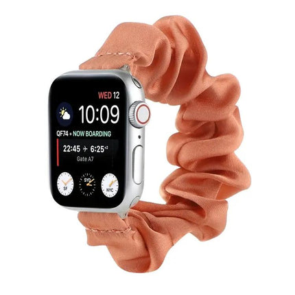 Scarf Hair Tie Replacement Band For Apple Watch 38-45mm