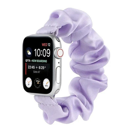 Scarf Hair Tie Replacement Band For Apple Watch 38-45mm