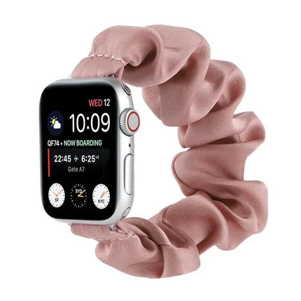 Scarf Hair Tie Replacement Band For Apple Watch 38-45mm