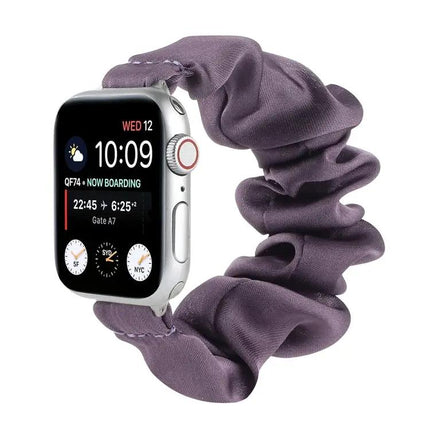Scarf Hair Tie Replacement Band For Apple Watch 38-45mm
