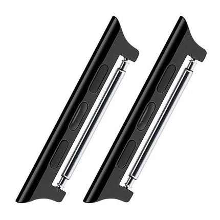 2-Pack 20mm Stainless Steel Adapters For Apple Watch 38/40mm