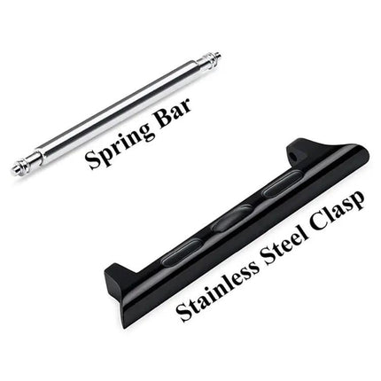 2-Pack 20mm Stainless Steel Adapters For Apple Watch 38/40mm