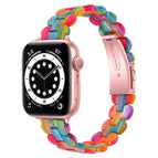 For Apple Watch Series  7  45mm / & 6 & SE & 5 & 4 44mm / Rainbow