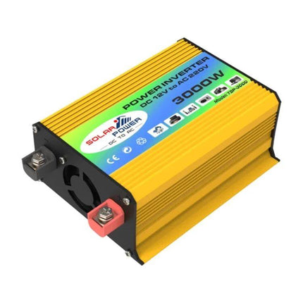 Tang Car Power Inverter for In-Car Device Charging - yellow 3000W DC 12V to AC 220V car power inverter with cooling fan and terminals
