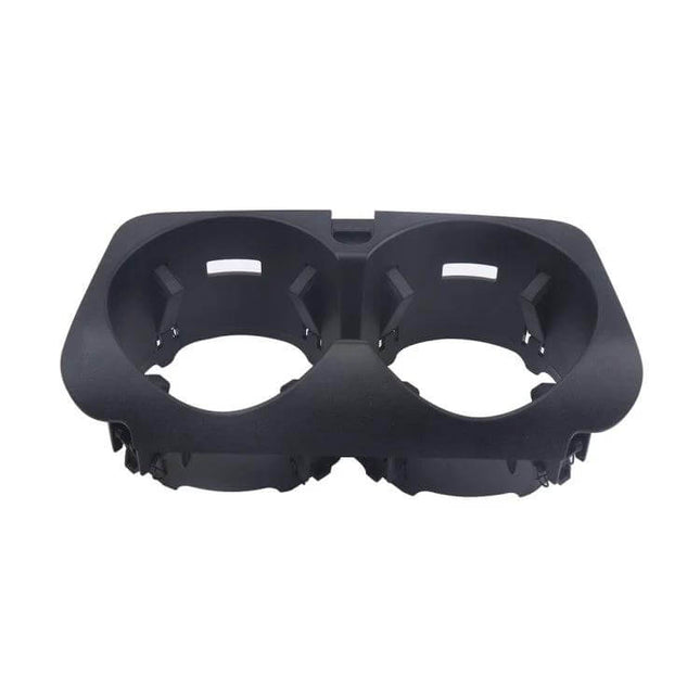Armrest Cup Holder for Mercedes-Benz Vehicles, Securing Drinks Easily - black ABS double cup holder insert