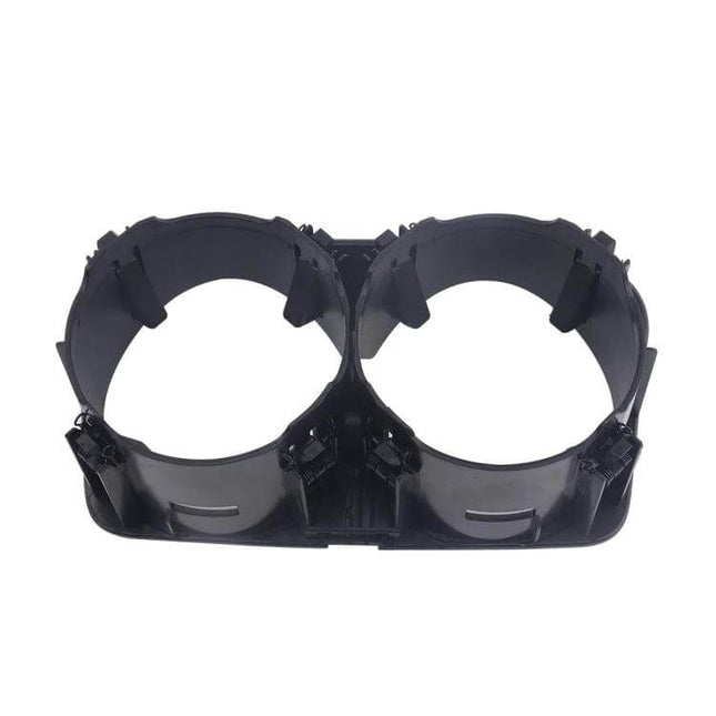 Armrest Cup Holder for Mercedes-Benz Vehicles, Securing Drinks Easily - black dual cup insert made of durable ABS for armrest stability