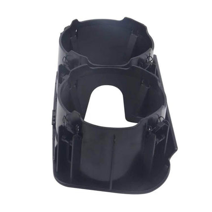 Armrest Cup Holder for Mercedes-Benz Vehicles, Securing Drinks Easily - black ABS dual cup insert for armrest, prevents spills and holds bottles securely