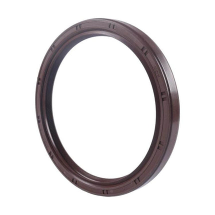 Subaru Engine Oil Seal for Crankcase Leak Prevention - brown rubber crankshaft seal for Subaru and Saab, high-temp durable, installs outside crankcase