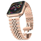 7 41mm / 6 & SE & 5 & 4 40mm / 3 & 2 & 1 38mm / Rose Gold