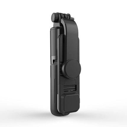 Essential Selfie Stick for Everyday Photos and Calls black compact foldable selfie stick for travel and video calls