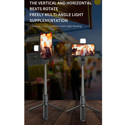 Versatile Tripod for Capturing Everyday Phone Moments - selfie stick tripod holding phone vertically and horizontally for steady shots