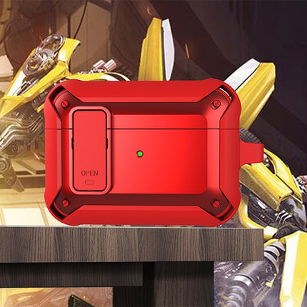 Silicone Protective Case for AirPods During Daily Activities in durable red dustproof antifouling design