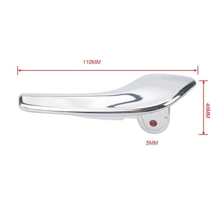 Right Side Car Door Interior Handle Chrome Silver For Vauxhall - chrome ABS replacement for Vauxhall Corsa D/MK3 right front door