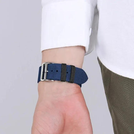 Two-Color Nylon Watch Band for Apple Watch 41/45mm