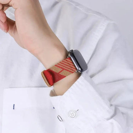 Two-Color Nylon Watch Band for Apple Watch 41/45mm