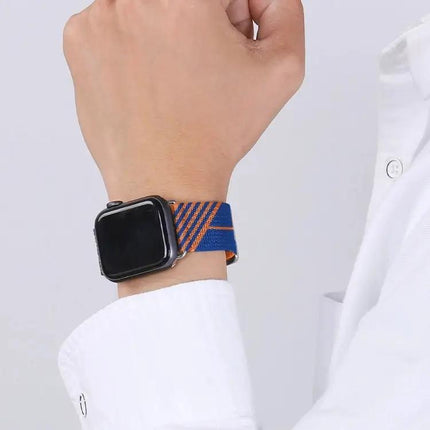 Two-Color Nylon Watch Band for Apple Watch 41/45mm