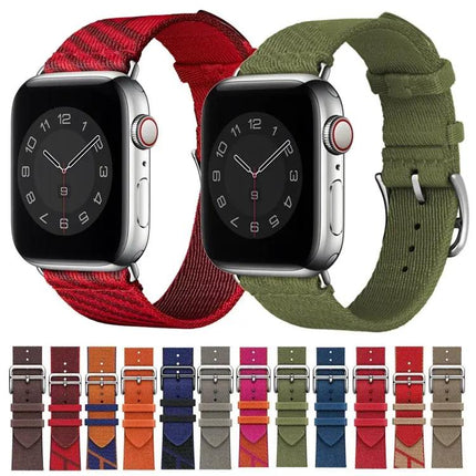 Two-Color Nylon Watch Band for Apple Watch 41/45mm