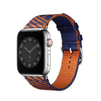 For Apple Watch Series  7  45mm / & 6 & SE & 5 & 4 44mm / Blue+Orange