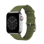 For Apple Watch Series  7  45mm / & 6 & SE & 5 & 4 44mm / Army Green