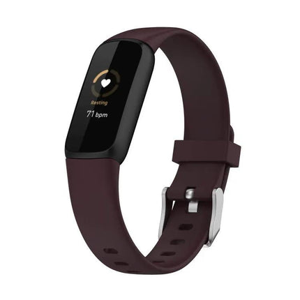 Fitbit Luxe Silicone Watch Band Size S Pine Needle Green