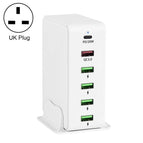 UK Plug / White