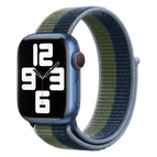For Apple Watch Series 7 45mm / 6 & SE & 5 & 4 44mm / Blue Green