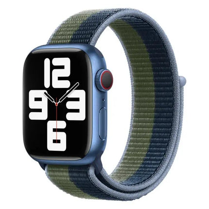 Nylon Loop Sport Replacement Strap For Apple Watch 45mm