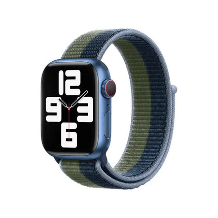 Nylon Loop Sport Replacement Strap For Apple Watch 45mm