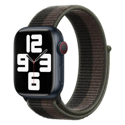 Nylon Loop Sport Replacement Strap For Apple Watch 45mm