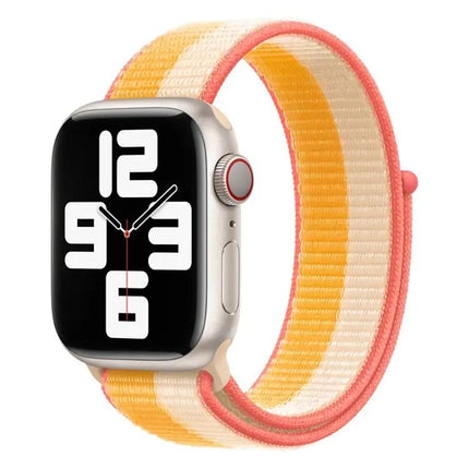 Nylon Loop Sport Replacement Strap For Apple Watch 45mm