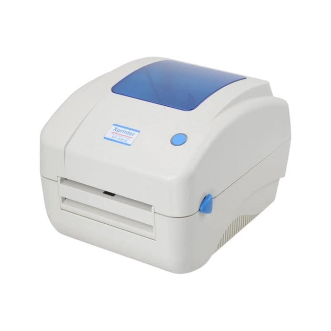 Xprinter Thermal Receipt Printer for Business Use - compact white thermal label and receipt printer for retail POS