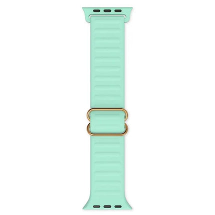 Silicone Replacement Apple Watch Band Japanese Buckle 38-45mm