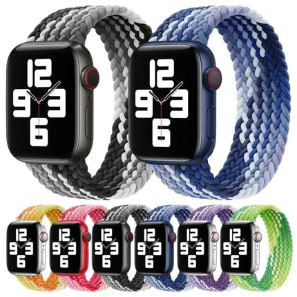 Nylon Single Loop Watch Band M 155mm For Apple Watch SE